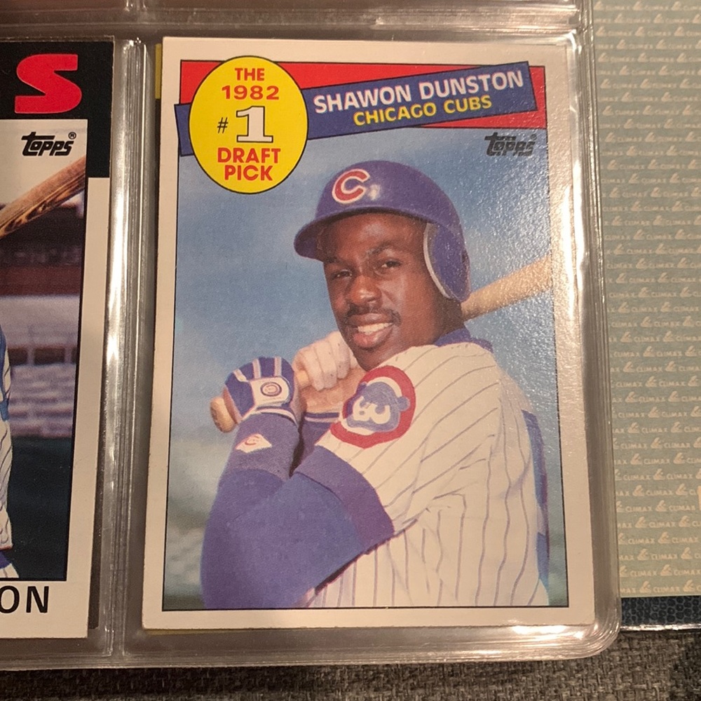 Shawn Dunston 1985 Topps Rookie Card #280